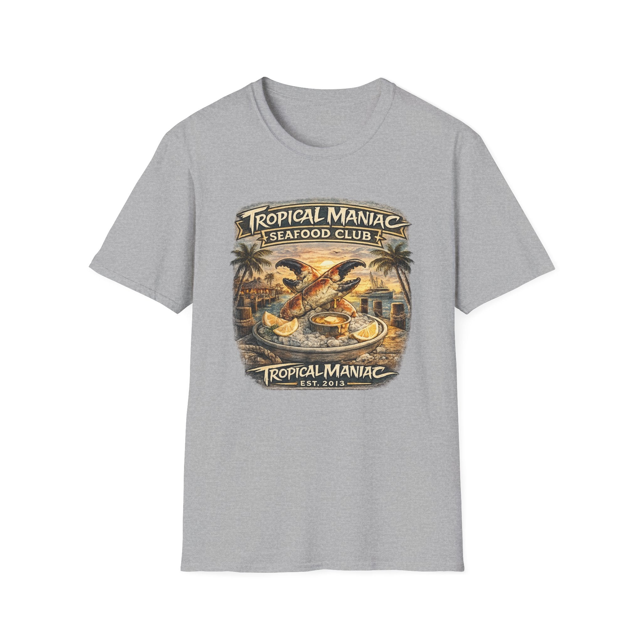 Tropical Maniac Seafood Club T-Shirt