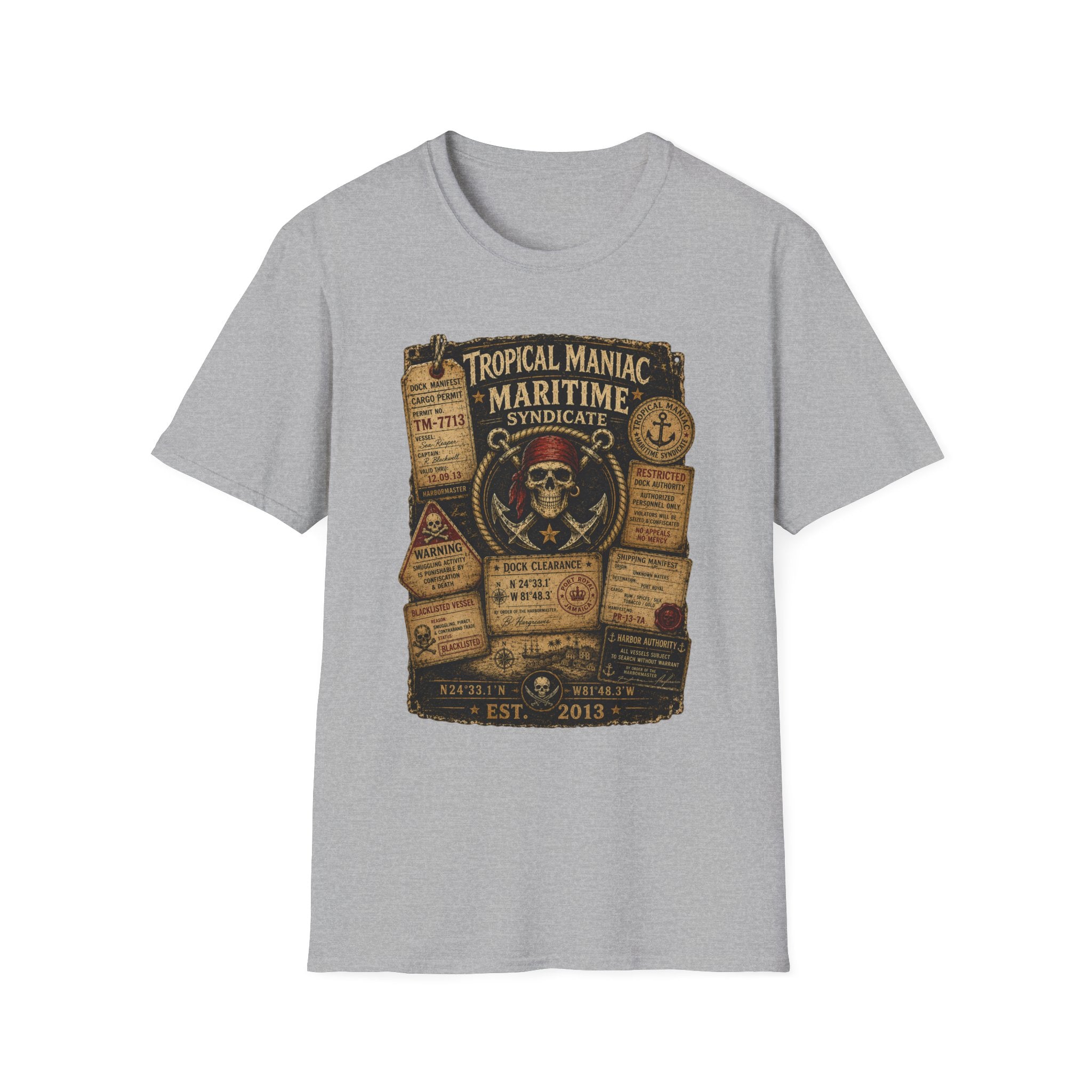 Tropical Maniac Maritime Syndicate T-Shirt