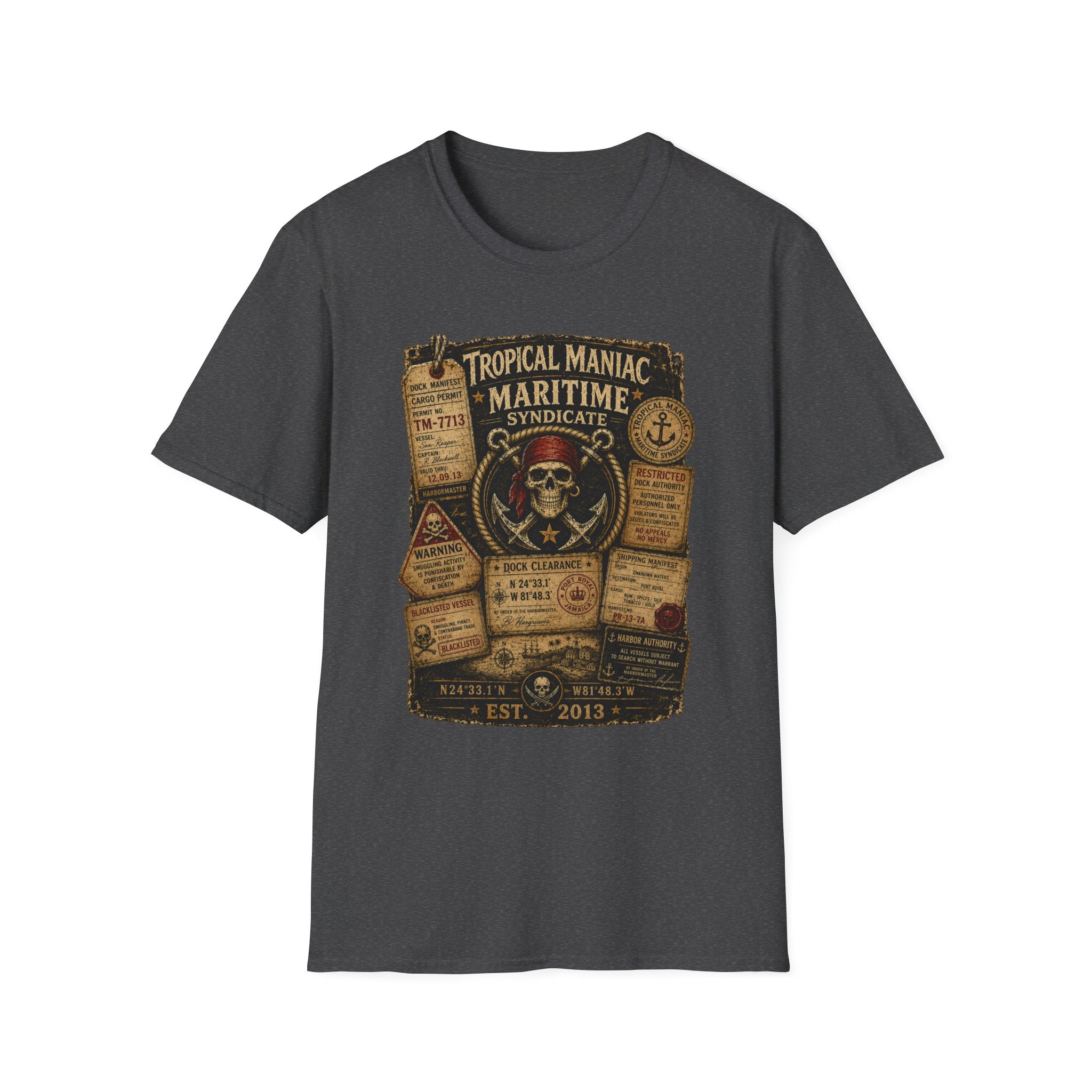 Tropical Maniac Maritime Syndicate T-Shirt
