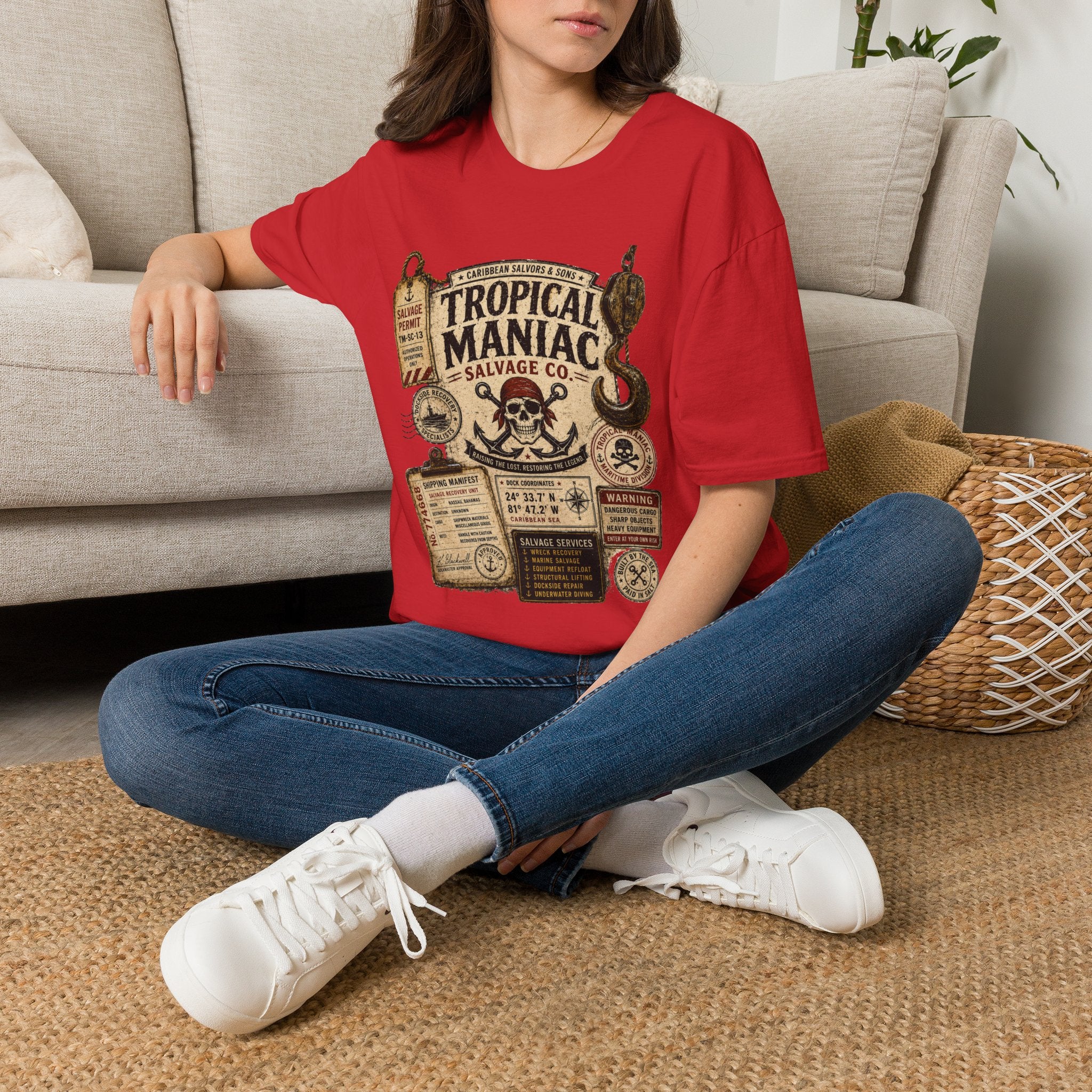 Tropical Maniac Salvage Co.  T-Shirt