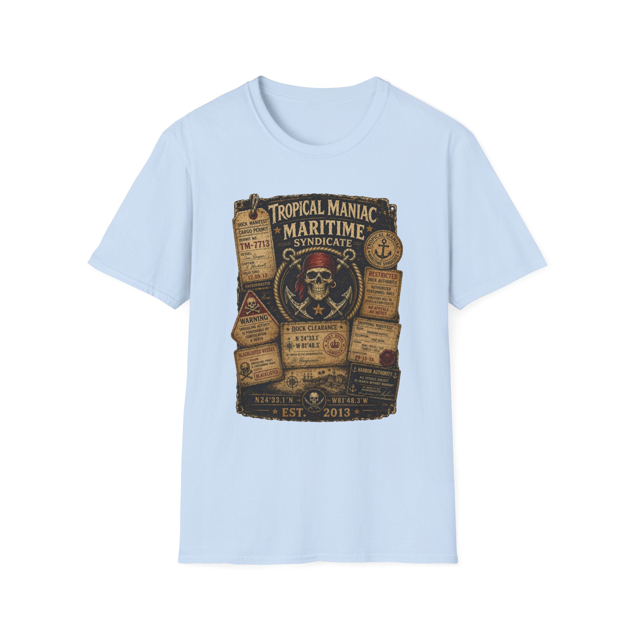 Tropical Maniac Maritime Syndicate T-Shirt