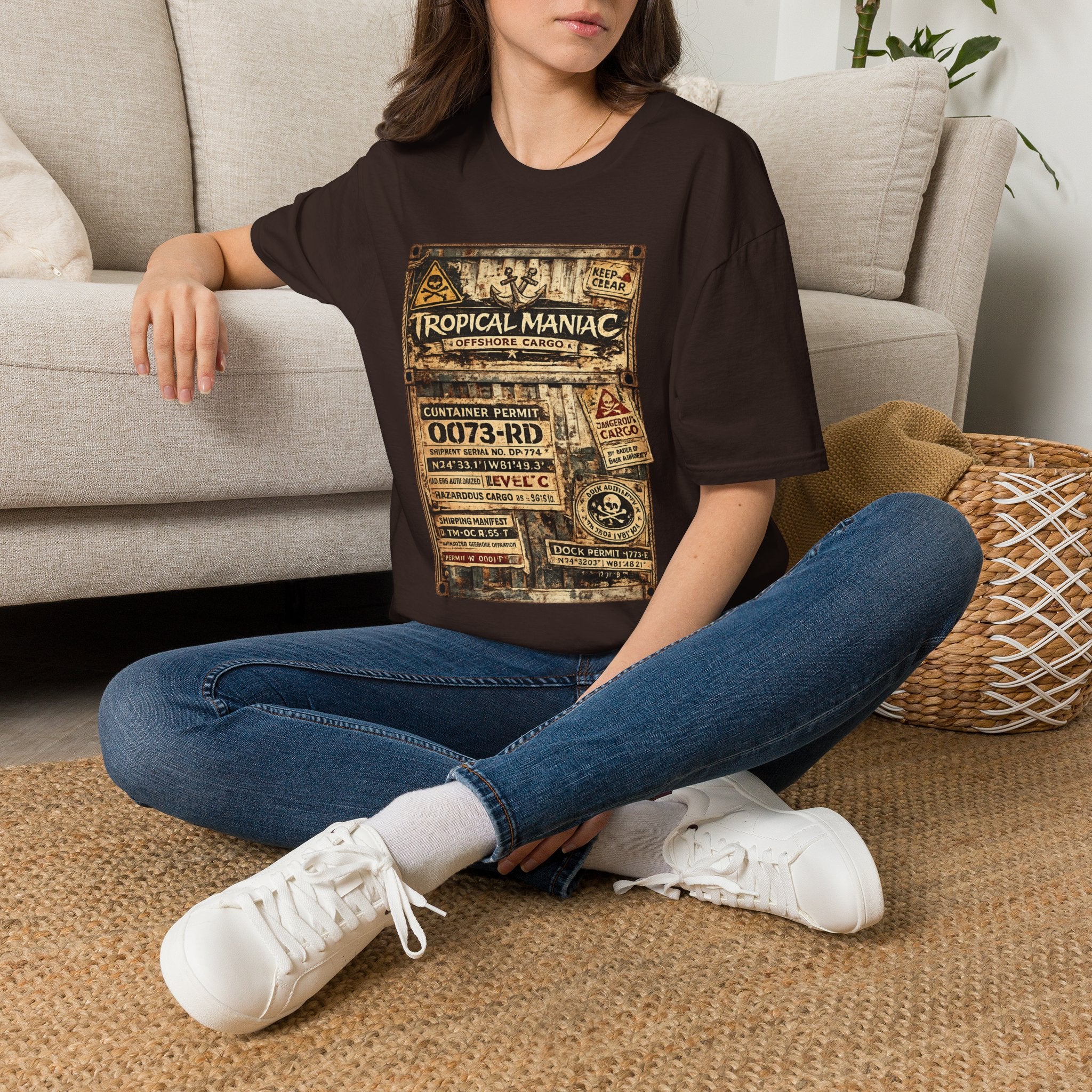 Tropical Maniac Offshore Cargo T-Shirt