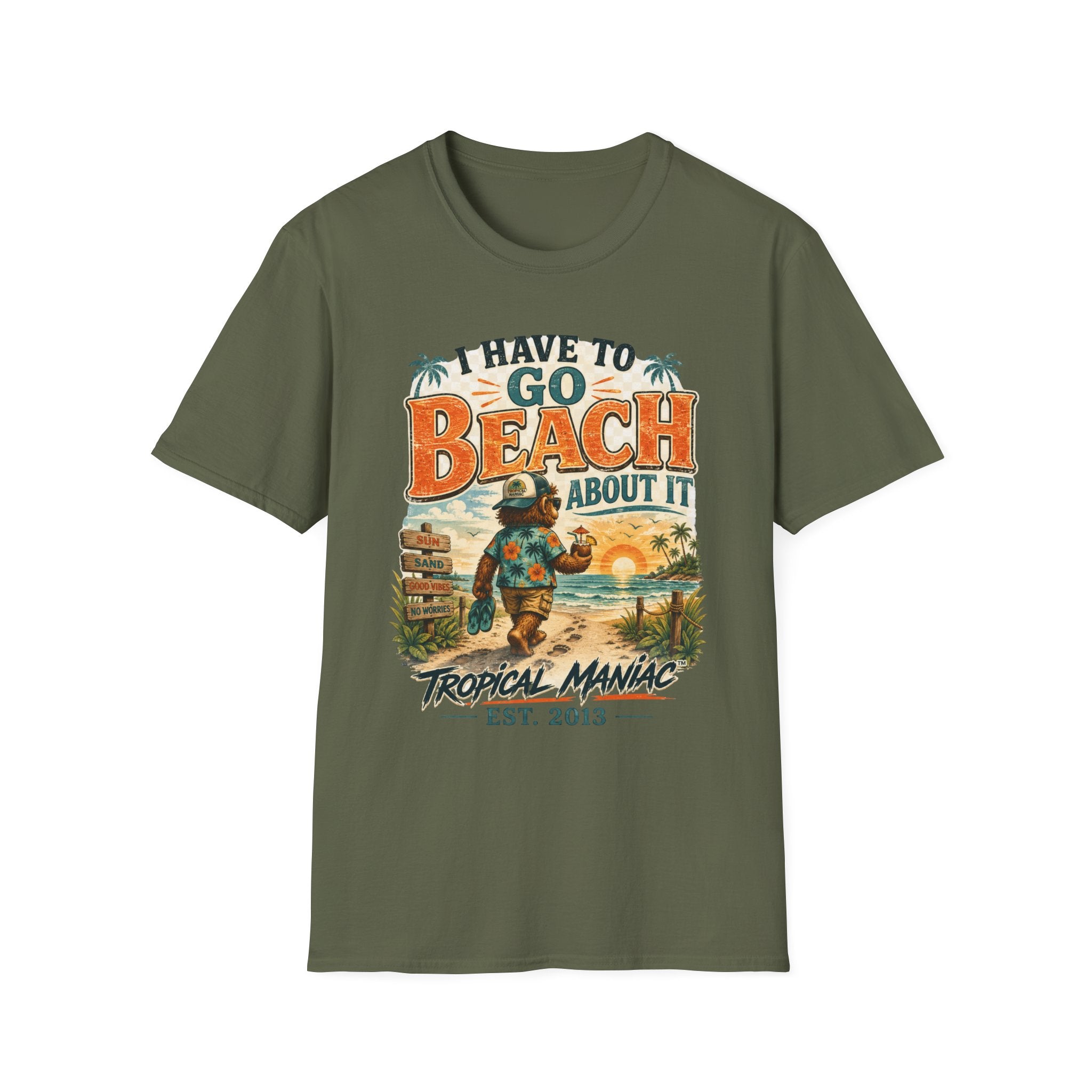 I Have To Go Beach About It T-Shirt