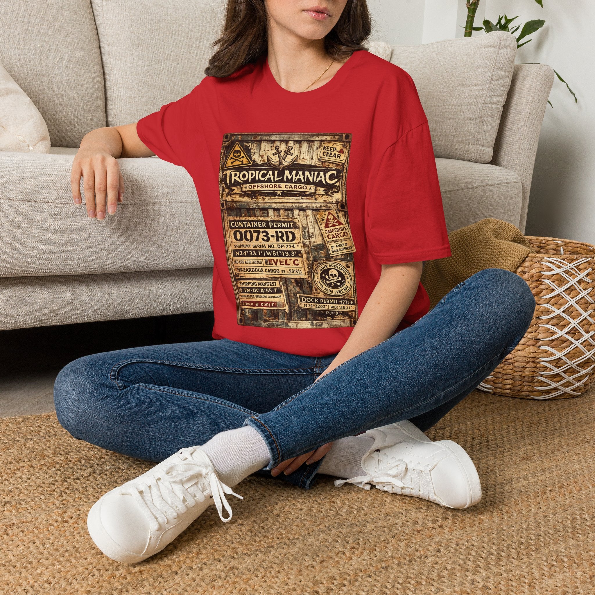 Tropical Maniac Offshore Cargo T-Shirt