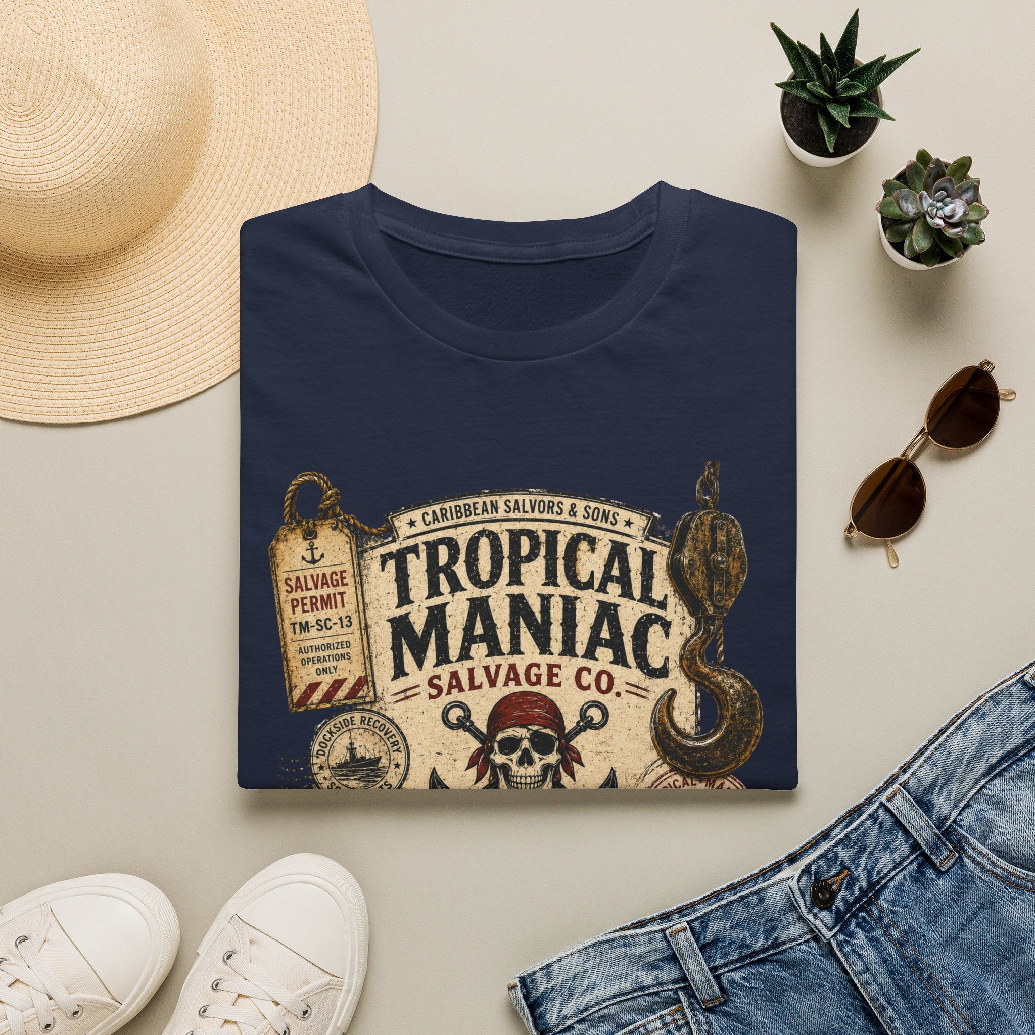 Tropical Maniac Salvage Co.  T-Shirt