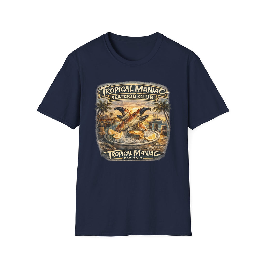 Tropical Maniac Seafood Club T-Shirt