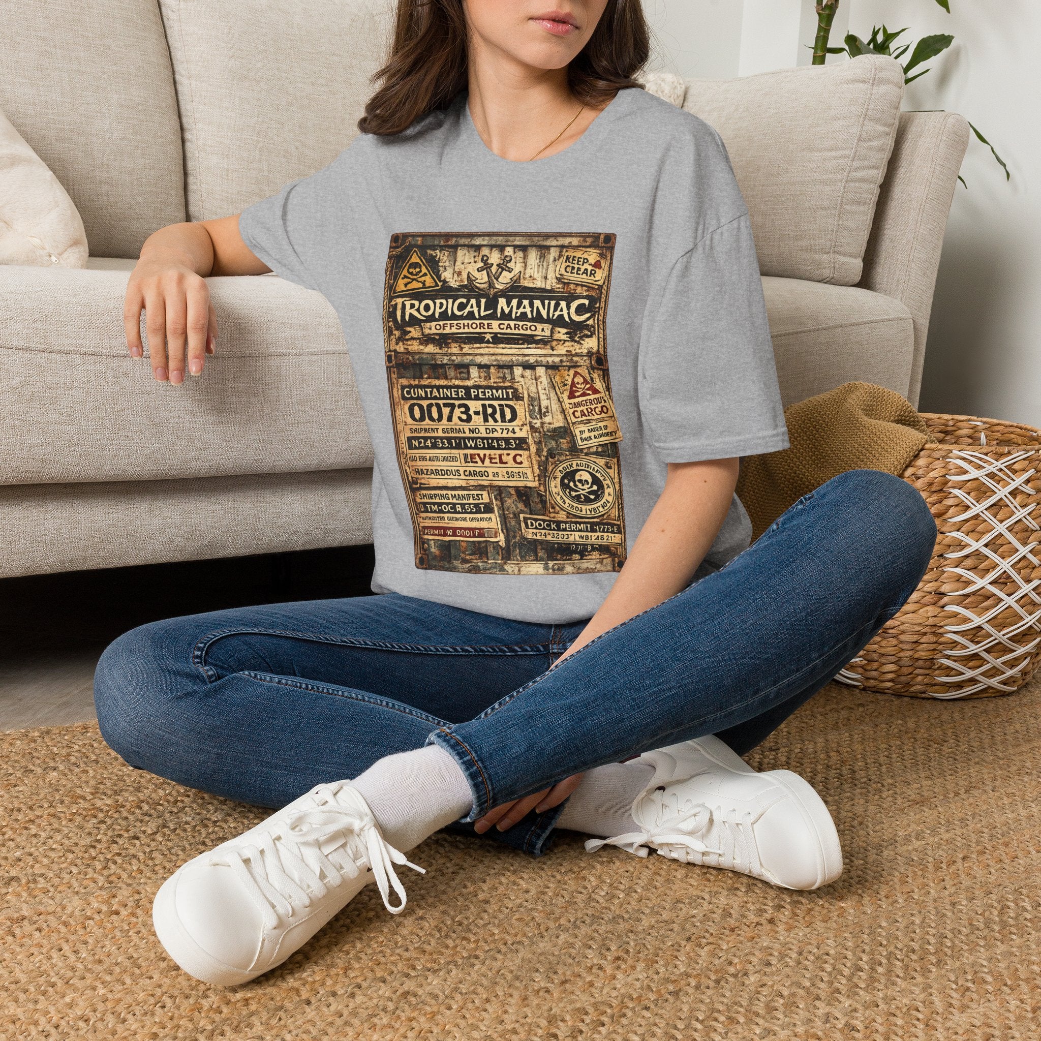 Tropical Maniac Offshore Cargo T-Shirt