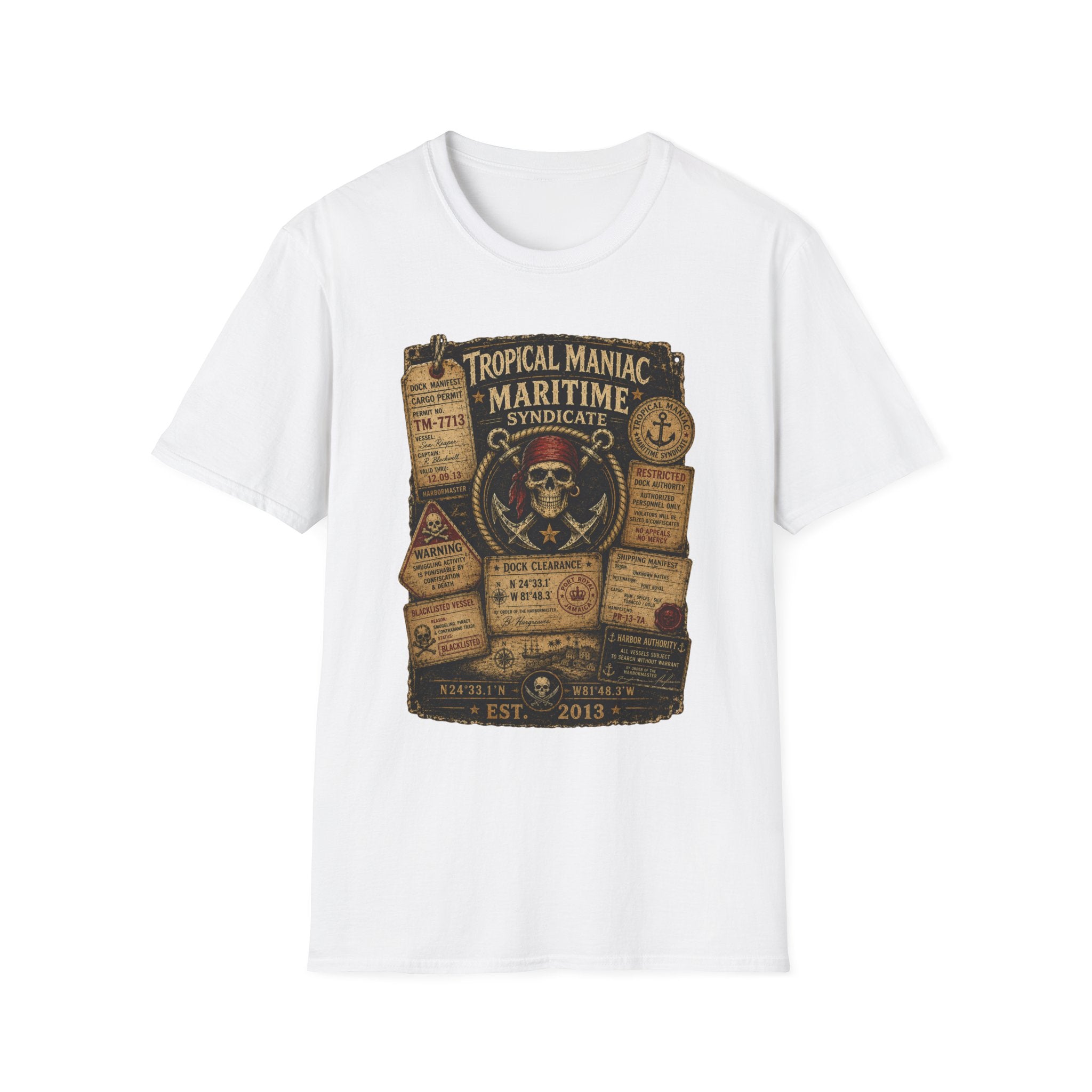 Tropical Maniac Maritime Syndicate T-Shirt