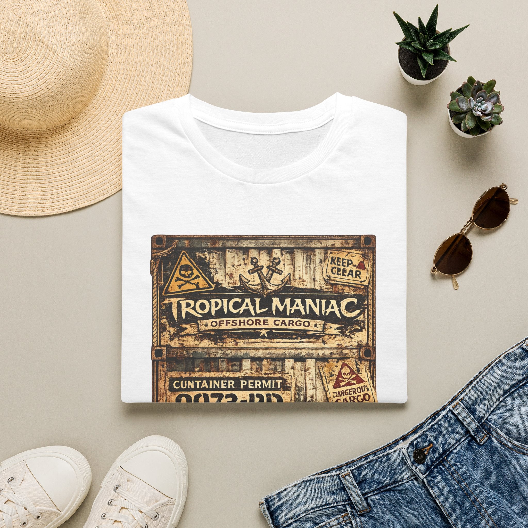 Tropical Maniac Offshore Cargo T-Shirt