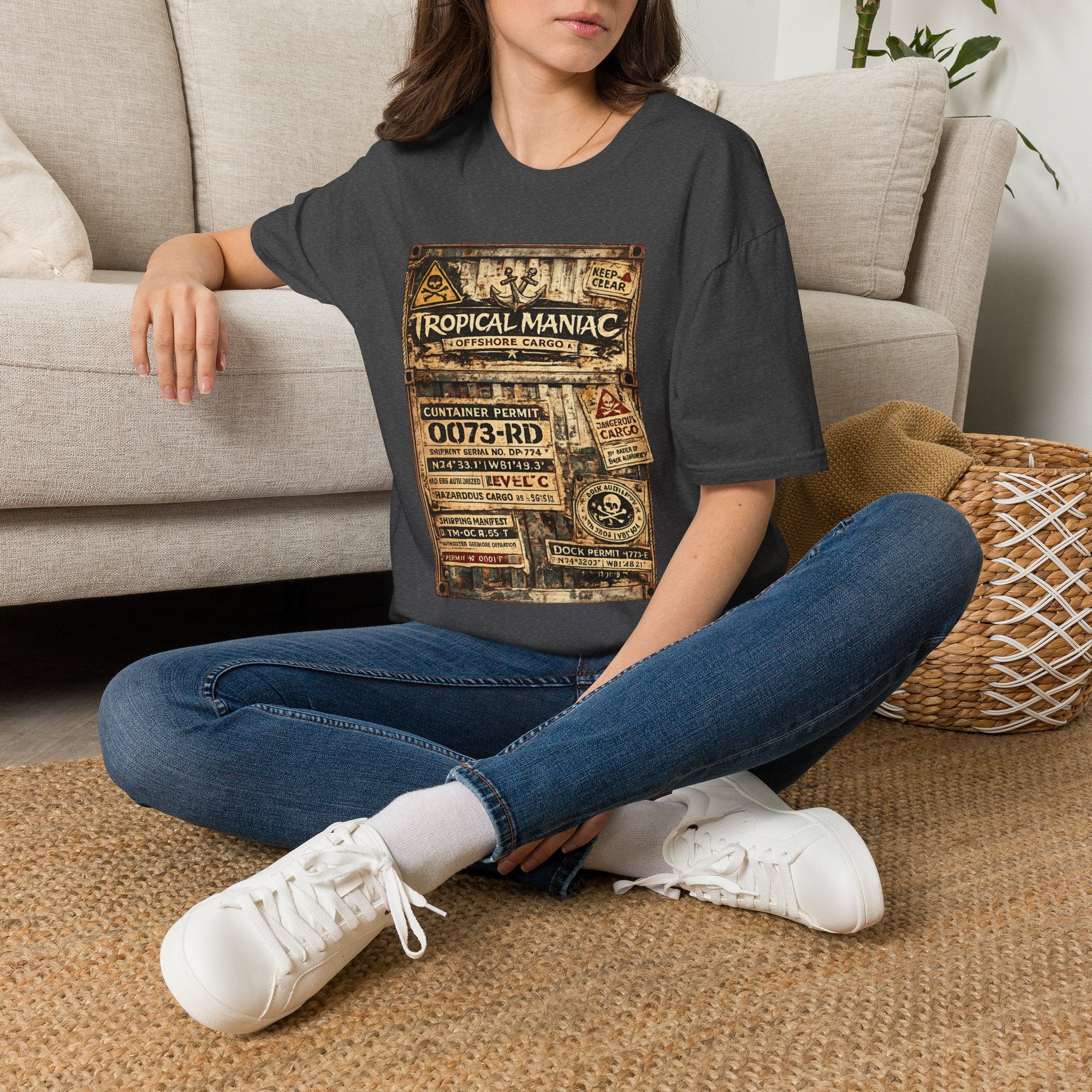 Tropical Maniac Offshore Cargo T-Shirt