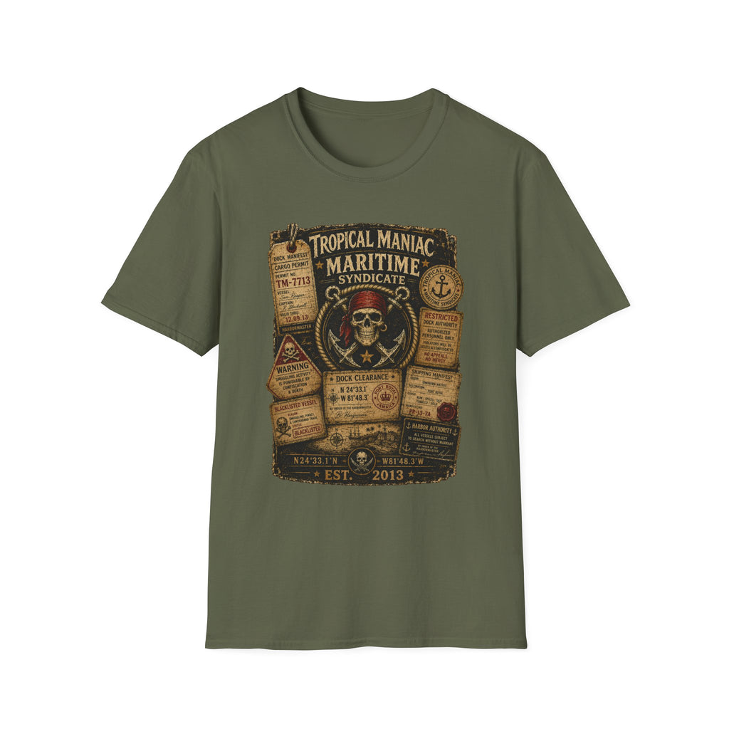 Tropical Maniac Maritime Syndicate T-Shirt