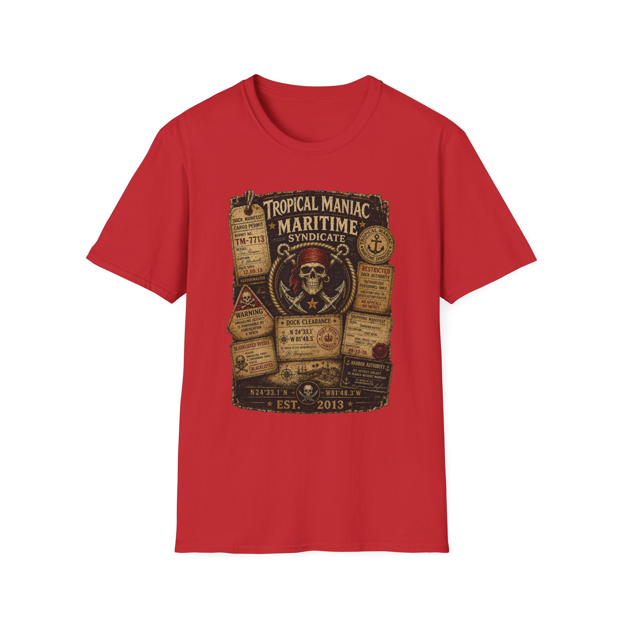 Tropical Maniac Maritime Syndicate T-Shirt