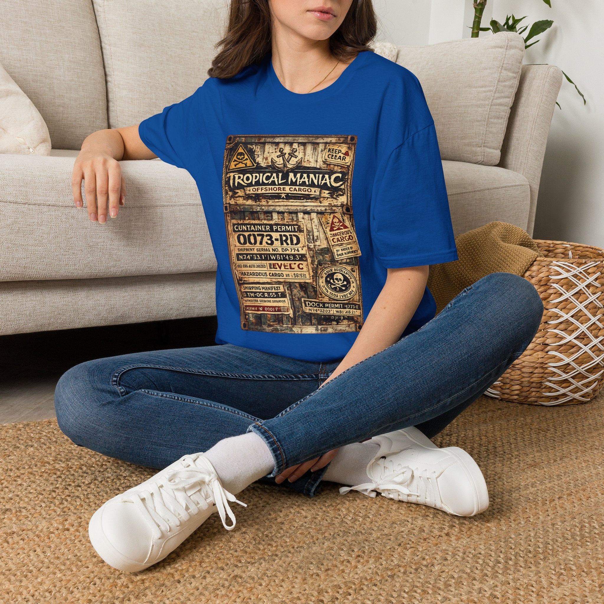 Tropical Maniac Offshore Cargo T-Shirt