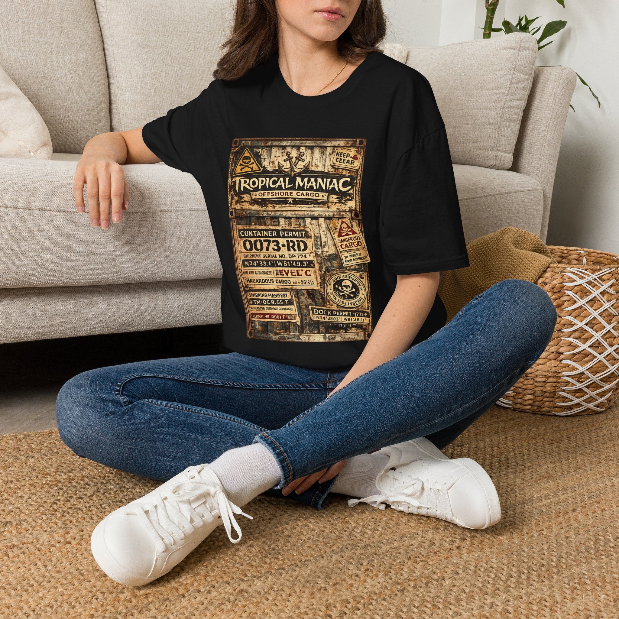 Tropical Maniac Offshore Cargo T-Shirt