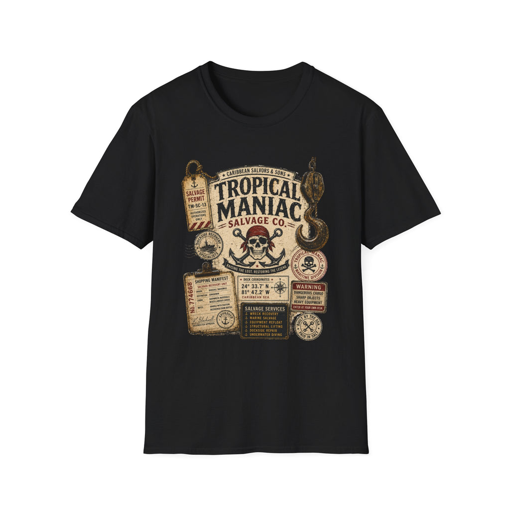 Tropical Maniac Salvage Co.  T-Shirt