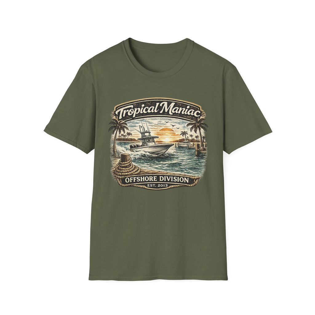 Tropical Maniac Offshore Division T-Shirt