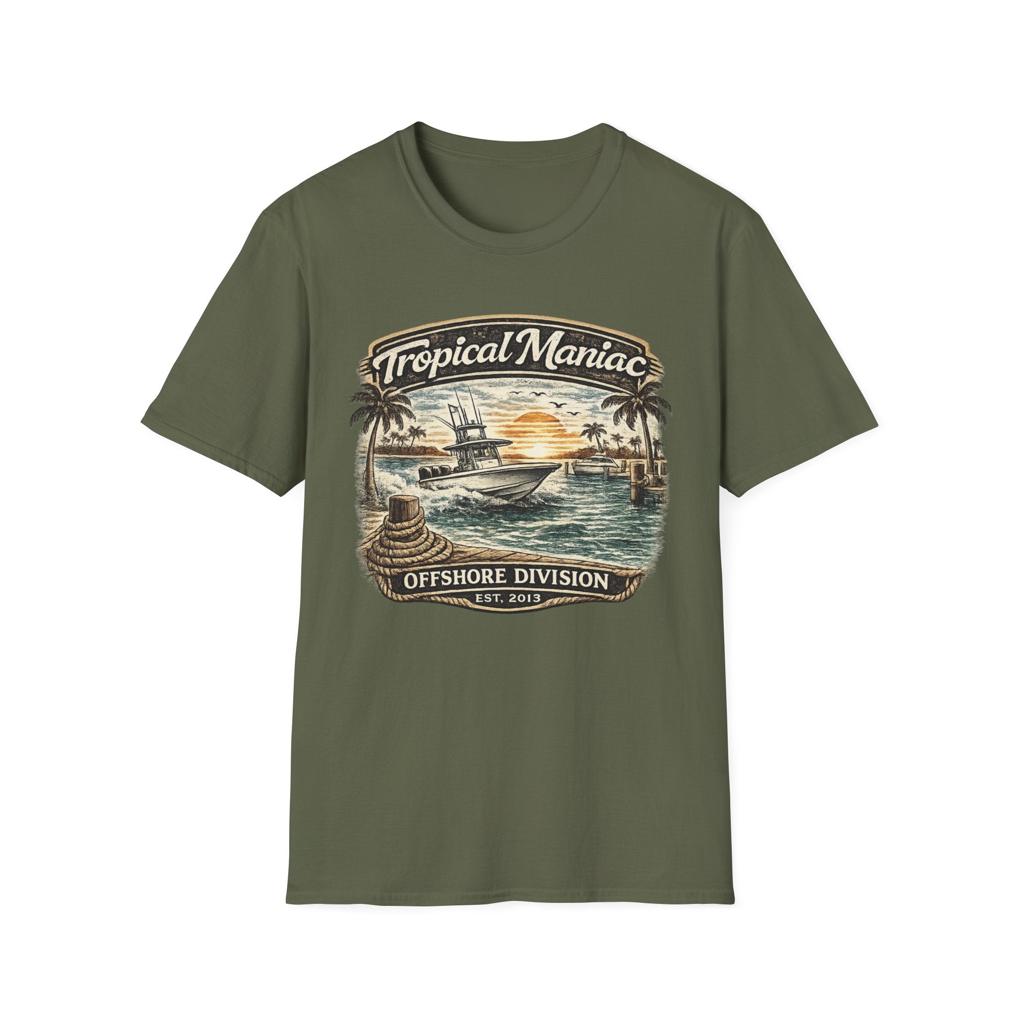 Tropical Maniac Offshore Division T-Shirt