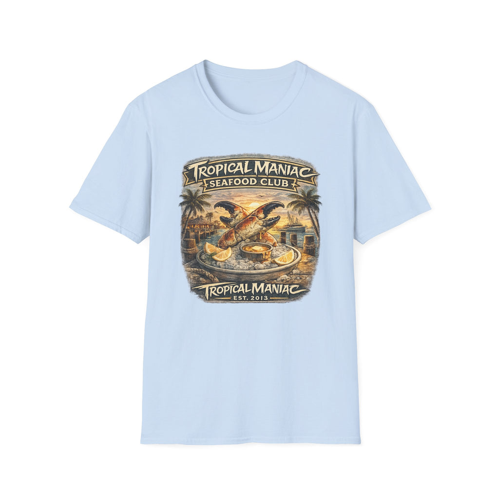 Tropical Maniac Seafood Club T-Shirt
