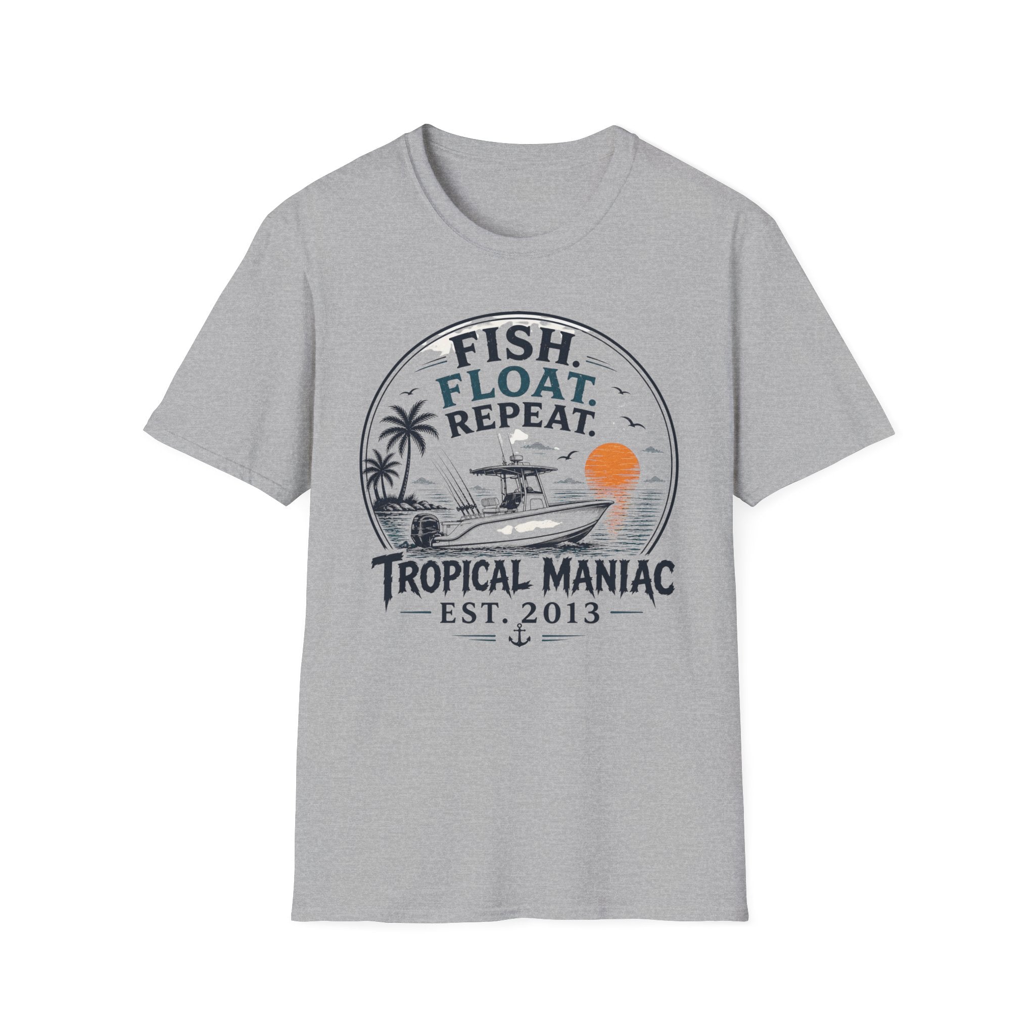 Fish. Float. Repeat. T-Shirt