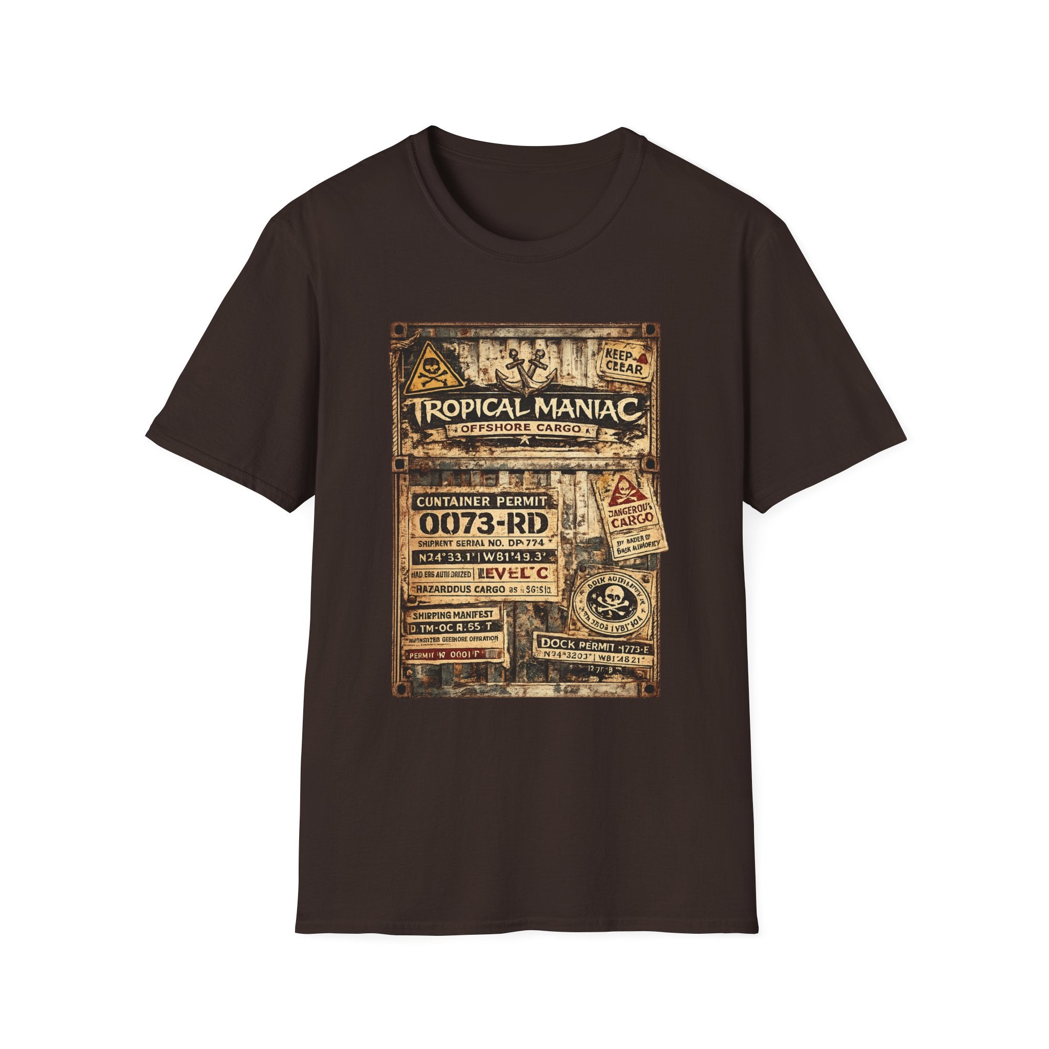 Tropical Maniac Offshore Cargo T-Shirt