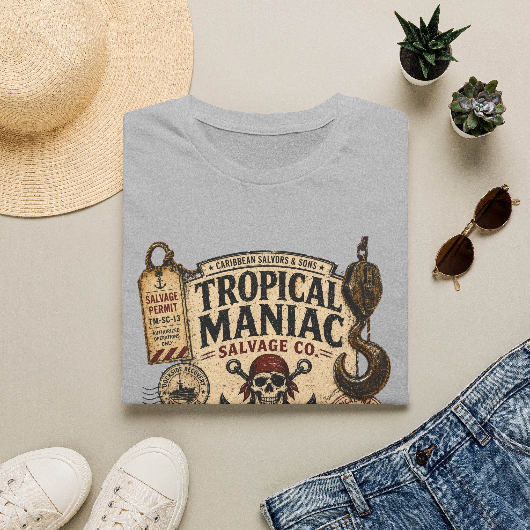 Tropical Maniac Salvage Co.  T-Shirt