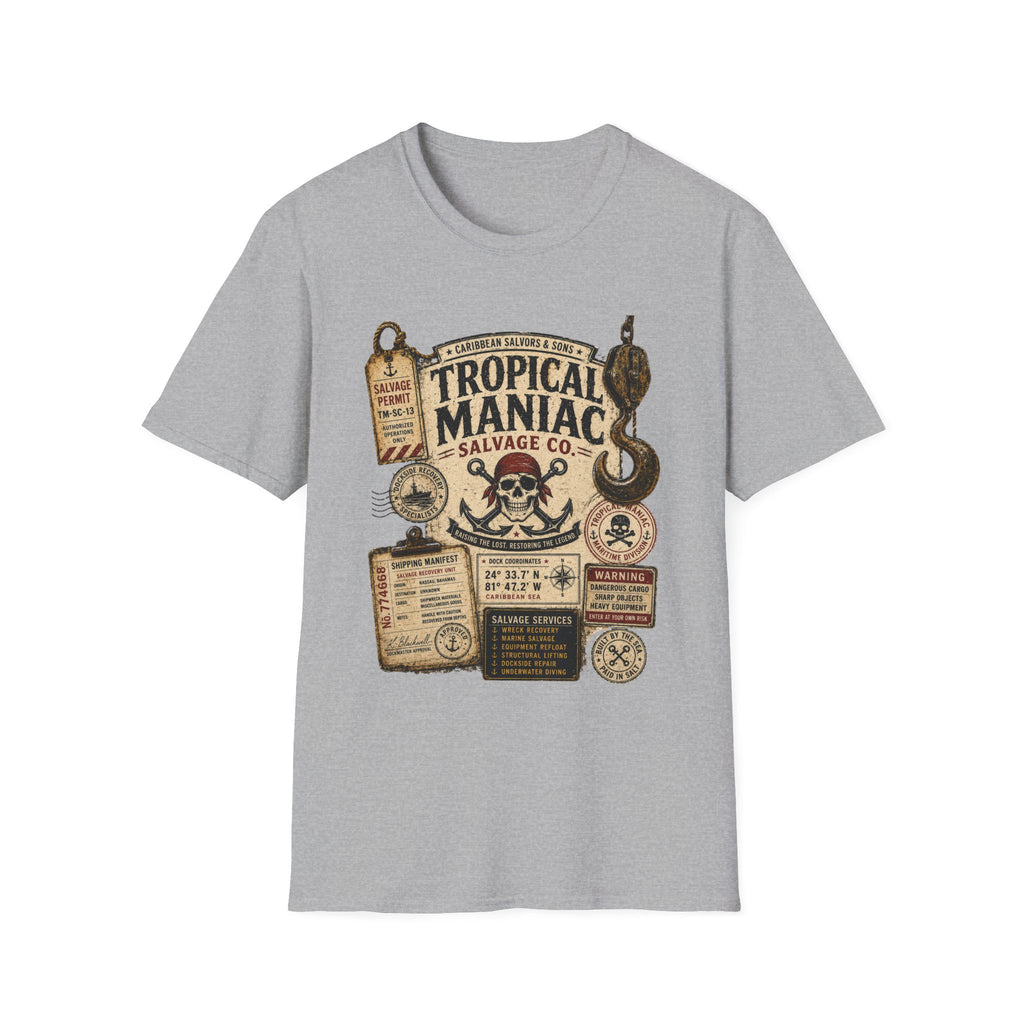 Tropical Maniac Salvage Co.  T-Shirt