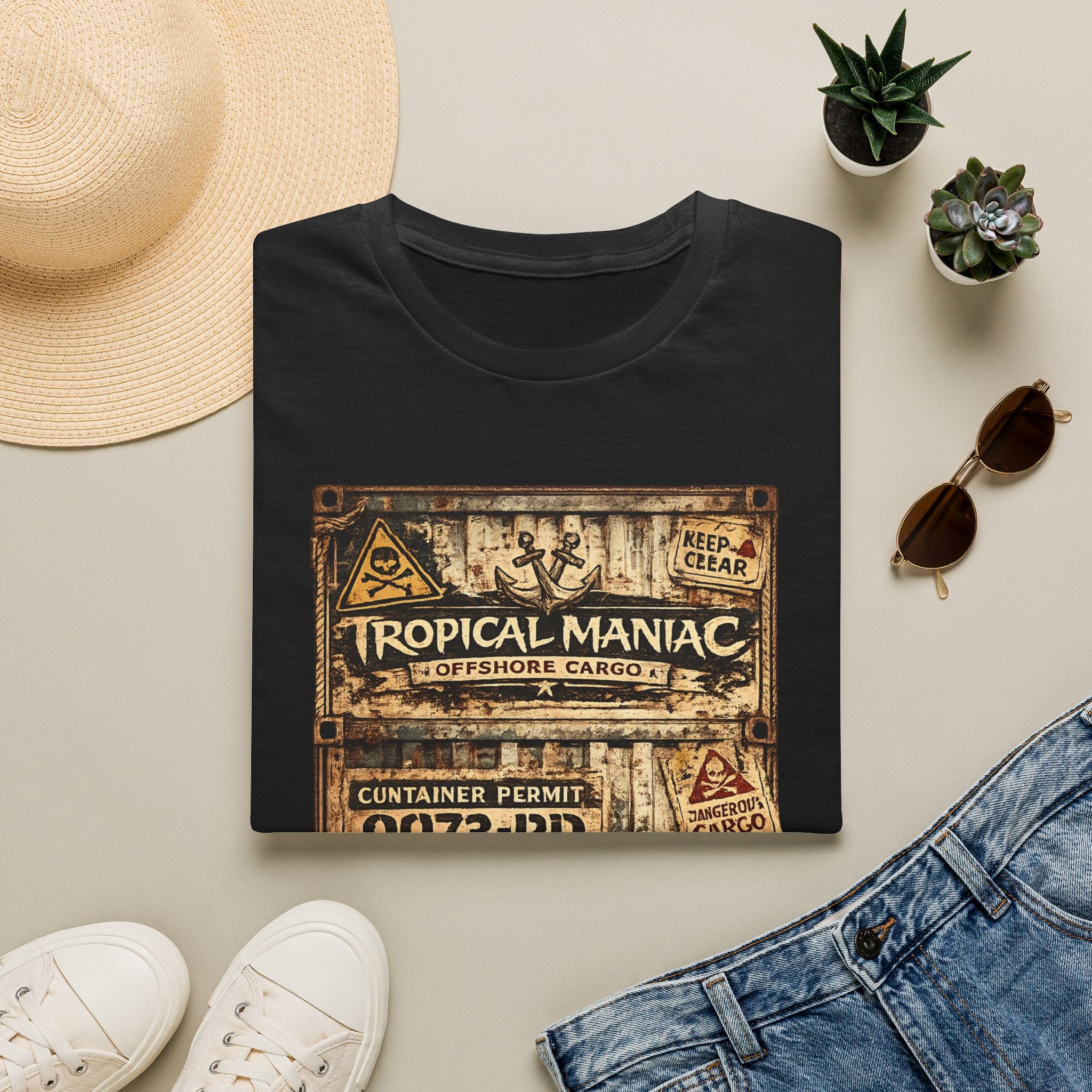 Tropical Maniac Offshore Cargo T-Shirt