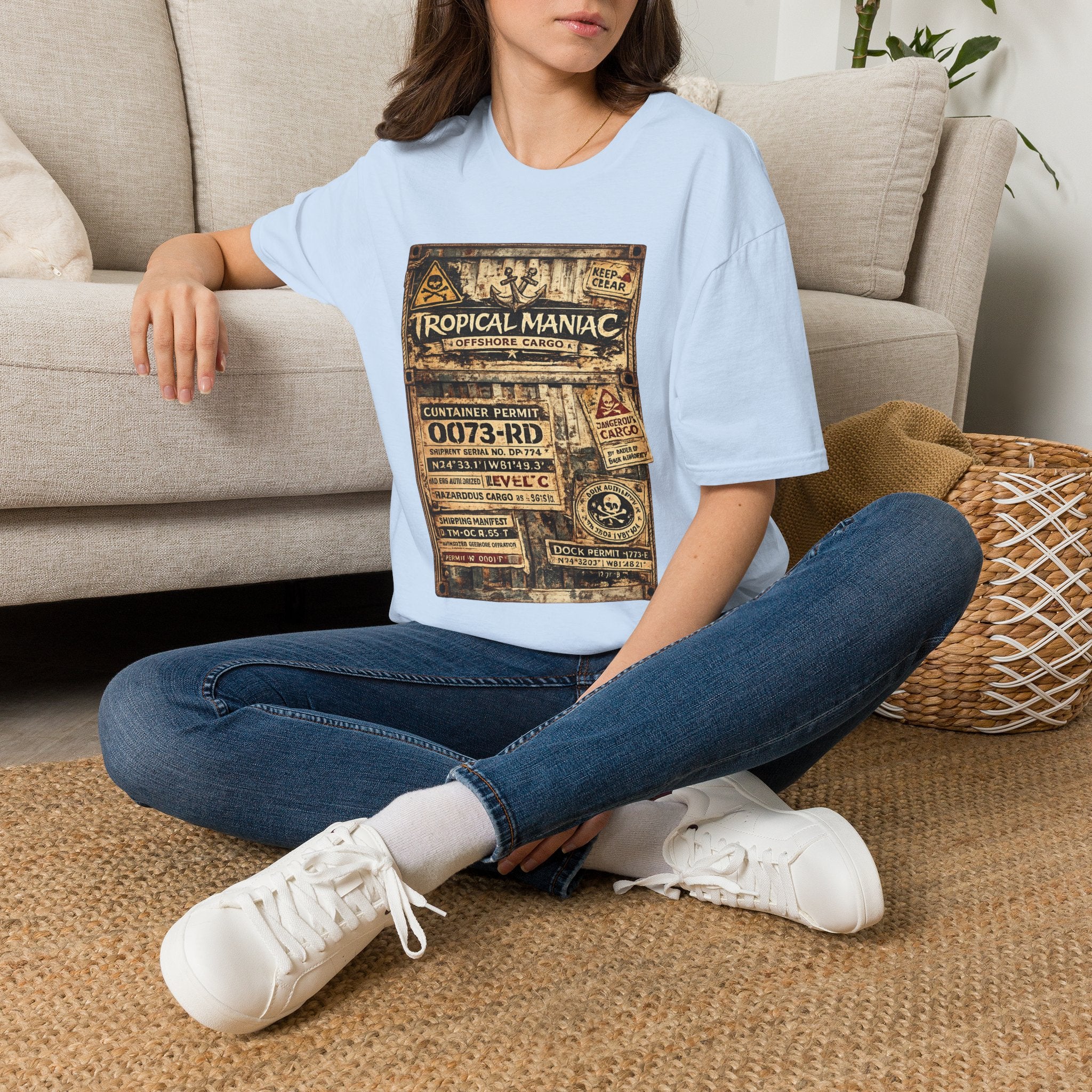Tropical Maniac Offshore Cargo T-Shirt