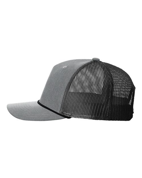 TM Richardson Five-Panel Trucker with Rope Cap