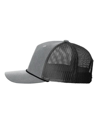 TM Richardson Five-Panel Trucker with Rope Cap