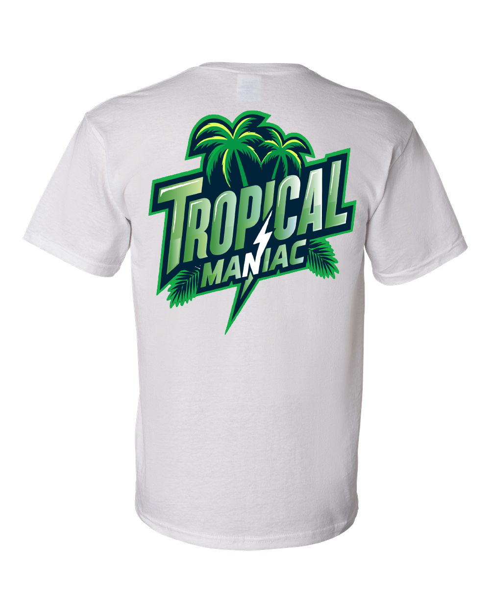 Vibrant Green Tropical Maniac